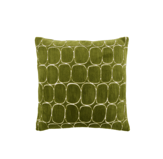 Sierkussen Dothan groen/crème