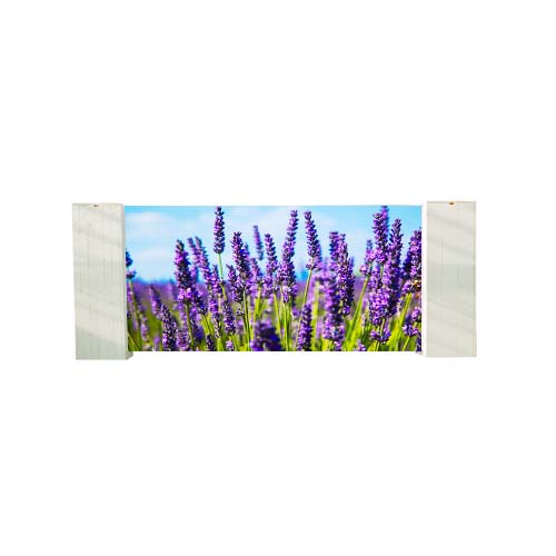 Afscheidingsdoek Lavendel - Transparant